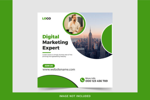 Digital Marketing Expert Post: Evaluating a Versatile Template for Professional Branding