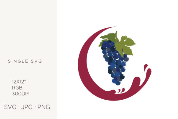 Elevating Brand Identity with the Grapes with Leaves Winery Logo Icon: A Strategic Asset for Modern Creators