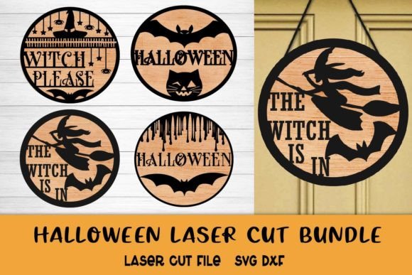 Evaluating the Halloween Laser Cut Bundle and Welcome Sign for DIY Projects