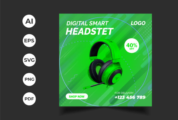 Headset Social Media Post Design Guide