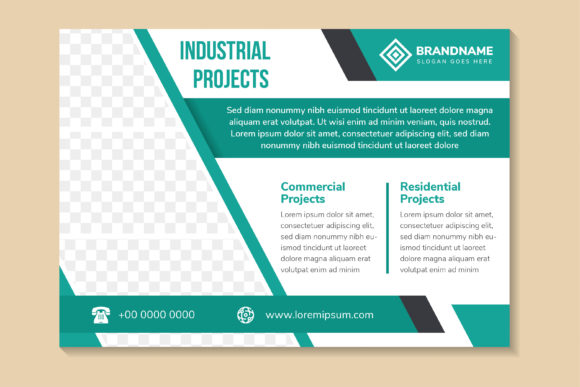Industrial Project Flyer Template