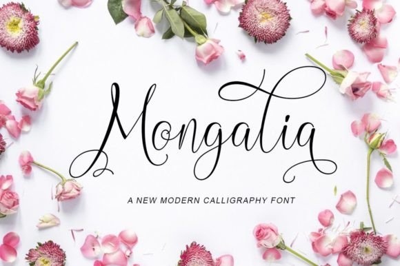 Mongalia: Elevating Your Design with Elegant Handwritten Typography
